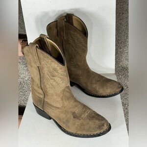 Girls Smoky Mountain Boots Size 2.5 Western Wear Cowgirl Cowboy